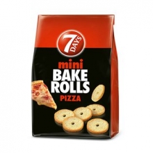 7Days Mini Bake Rolls Pizza 150gr