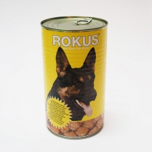 Rokus Σκυλοτροφή Meat Chunks With Chicken 1240gr