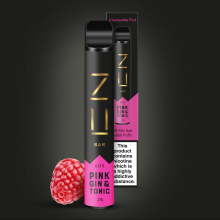 ZU Bar Pink Gin and Tonic 600 puffs - 7.50 ευρώ