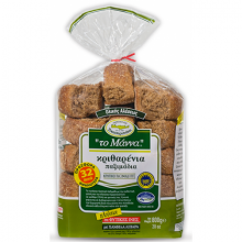 Κριθαρένια Παξιμάδια Ολικής Αλέσεως το Μάννα 800gr