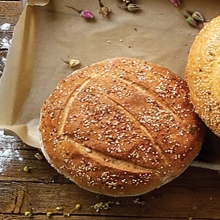 Ψωμί Χωριάτικο Χειροποίητο Στρογγυλό Τσιπουρλής