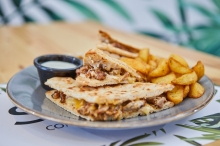 Steak Pita Club