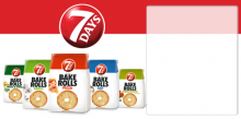 7days bake rolls 160gr