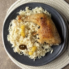 1 Μερίδα Κοτόπουλο Λεμονάτο με Πατάτες Φούρνου + 1 Αναψυκτικό 330ml επιλογής