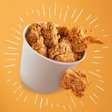 Bucket Extra Crispy Φιλετάκια Κοτόπουλο + Πατάτες + 1 Αναψυκτικό 330ml