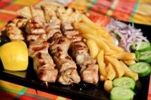 Σουβλάκι Χοιρινό Μερίδα (4 τεμ)