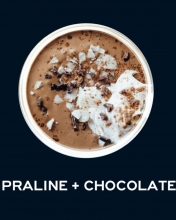 Praline και Chocolate Milkshake