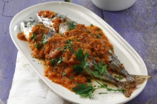 Κολιοί ψητοί φούρνου