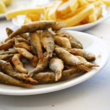 Μαρίδες τηγανιτές