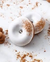 Donut με Λευκή Σοκολάτα Μπαβαρουάζ