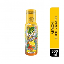 Life Tsai Lemon 0% Ζάχαρη 500ml