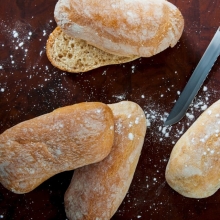 Τσιαπάτα Χωριάτικη Φρέσκια Χειροποίητη 300gr ΓΙΓΑΣ