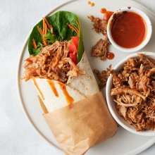 Τορτίγια Pulled Pork