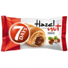 7Days Croissant Hazelnut 70gr