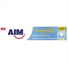 Aim Complete 8 Actions Οδοντόκρεμα Ultra White 75ml