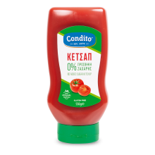 Condito Κέτσαπ 0% Ζάχαρη 550gr