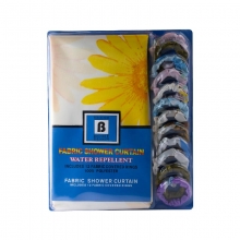 Cover Broder Κουρτίνα Μπάνιου με Σχέδια 180x180cm