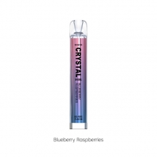 Crystal Blueberry Raspberries 600 Puffs 0% Νικοτίνη - 8.00€