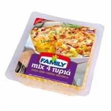Family Mix 4 Τυριά Τριμμένο 180gr
