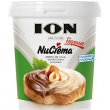 Ion Nucrema Δίχρωμη Πραλίνα Φουντουκιού 380gr