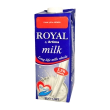 Royal Γάλα Μακράς Διάρκειας Πλήρες 1lt