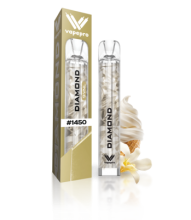 Vapepro Diamond 1450 puffs 2% Nicotine 09 Vanilla Ice Cream - 7.50€