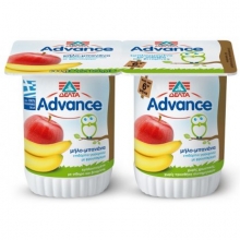 Δέλτα Advance Μήλο Μπανάνα 2x140gr