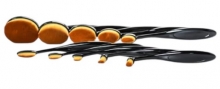 Aroma Set 10 Πινέλα Oval με Νεσεσέρ