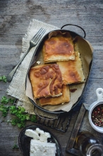 Τυρόπιτα Χειροποίητη με Φέτα Μυτιλήνης