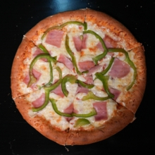 Pizza Ζαμπόν και Πιπεριά (32cm)