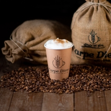 Cappuccino Διπλό σε μεγάλο ποτήρι