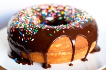 Donut Σοκολάτας (μεγάλο)