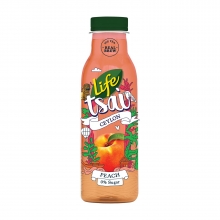 Life Tsai Κεϋλάνης Ροδάκινο χωρίς Ζάχαρη 500ml