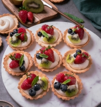 Mini Τάρτες Λευκές (κιλό)