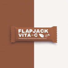 Flapjack Vita C Μπάρα Βρώμης με Επικάλυψη Γεύση Σοκολάτας Γάλακτος