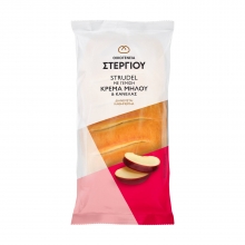 Στεργίου Strudel με Γέμιση Κρέμα Μήλου - Κανέλας 125gr