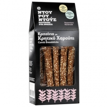 Ντουρουντούς Κριτσίνια με Κρητικό Χαρούπι 150gr