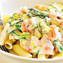 Pasta Salmone Bianco