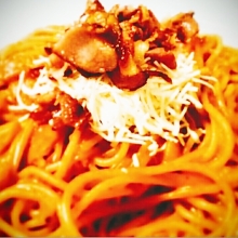 Pasta Whiskey and Bacon