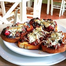 Μπρουσκέτες Alla Norma (3τμχ)