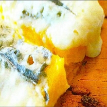 Μπρουσκέτες Di Polenta Con Crema Blue Cheese (3τμχ)