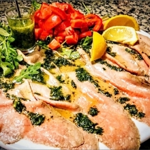 Νουά Μοσχαρίσιο με Ρόκα και Παρμεζάνα