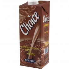 Choice Σοκολατούχο Γάλα Nounou 1lt