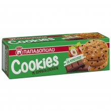Cookies Μπισκότα Φουντούκι 180gr