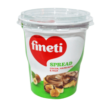 Fineti Κρέμα με Κακάο, Φουντούκια και Γάλα 400gr