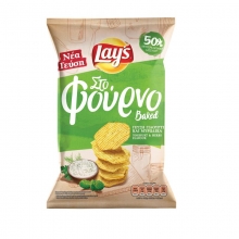Lays Στο Φούρνο Γιαούρτι και Μυρωδικά 105gr