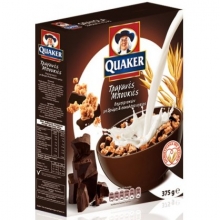 Quaker Τραγανές Μπουκιές Σοκολάτα (450gr)