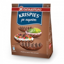 Παπαδοπούλου Krispies με Χαρούπι (200gr)