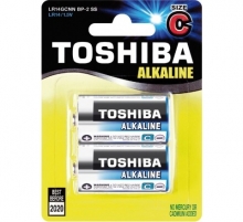 Μπαταρίες Alcaline Toshiba C (2τμχ)