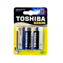 Μπαταρίες Alcaline Toshiba D (2τμχ)